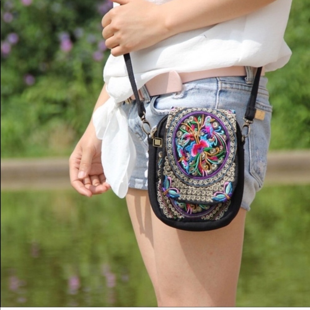 Embroidered Crossbody - Picture 2 of 6